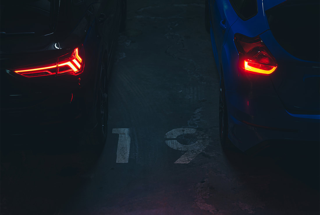 Fotografia motoryzacyjna, Gorzów, West Garage - Audi RSQ3, Ford Focus RS